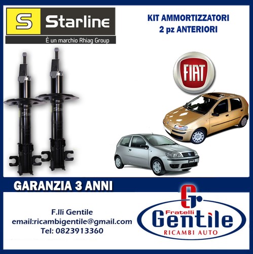 Kit ammortizzatori anteriori - kit,