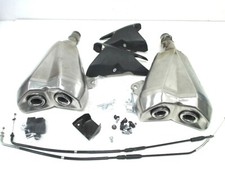 set silenziatori scarico