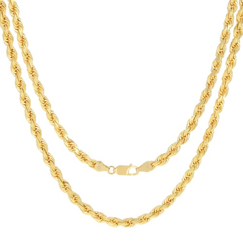 Collana catena corda taglio