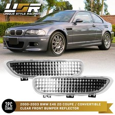 DEPO Clear Bumper Reflector