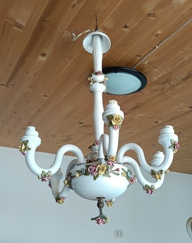 Lampadario vintage ceramica - ceramica, rz