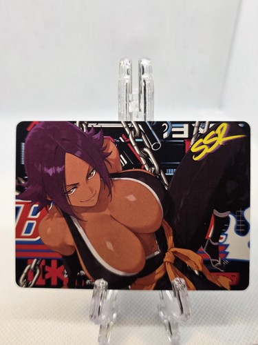 Carta yoruichi bleach anime - carta,