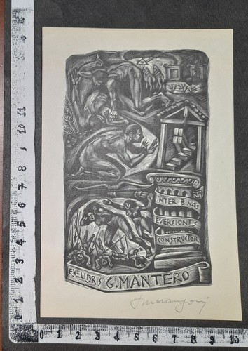 Wunderkammer exlibris 1038 - l,