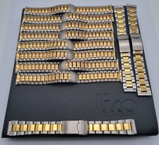 Lico Lot n. 11 Vintage stainless steel and gold bracelet two models mm 18 and 20