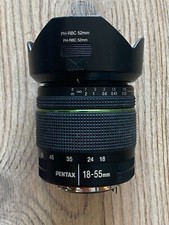 Obiettivo SMC Pentax-DA 18-55mm f/3.5-5.6 AL WR (52mm) - Buone Condizioni