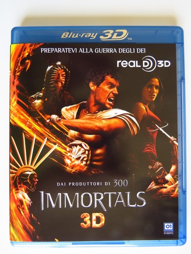 Immortals bluray 3d - immortals, azione