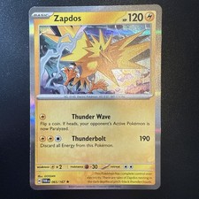 FREE SHIPPING Pokémon Zapdos