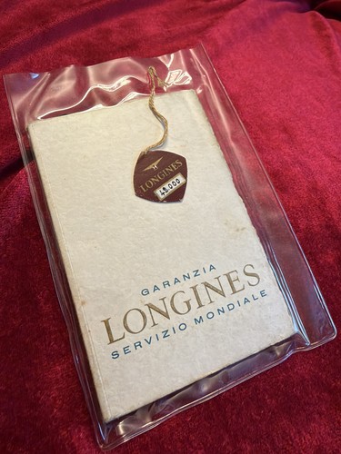 Longines raro libretto - longines,