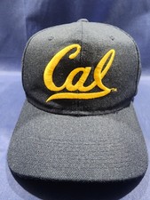 Cappello Preside Vintage California Bears Blu Scritta Logo Misto Lana Snapback 
