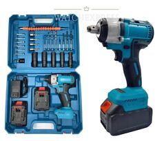 AVVITATORE BULLONI  AD IMPULSI A DOPPIA BATTERIA 48V  PISTOLA PNEUMATICO AUTO