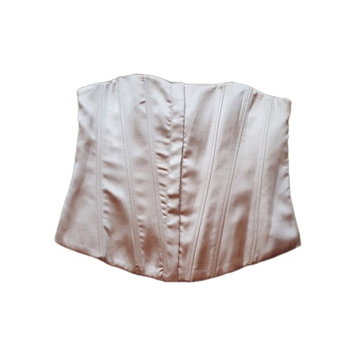 Top corsetto bustier zara rosa - corsetto,