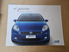 Fiat Punto Brochure Colori Carrozzeria E Rivestimento Interni 08/2005