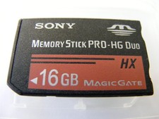 16 GB Memory Stick PRO+HG Duo