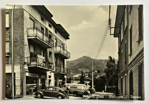Cartolina bergamo villa - bergamo,