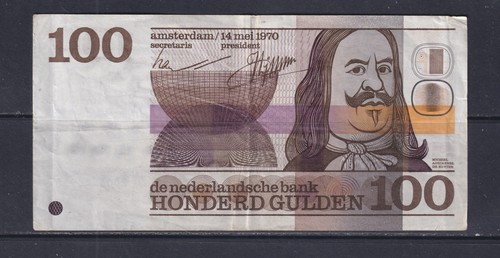 Olanda 1970 banconota - banconota, 100