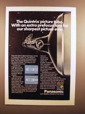 Pubblicità TV Panasonic 1974 - Quintrix Picture Tube!