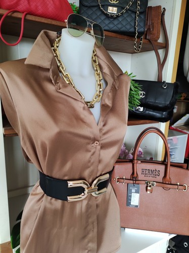 Camicia seta donna satin raso - donna,