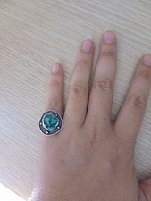 Anello etnico marcato con