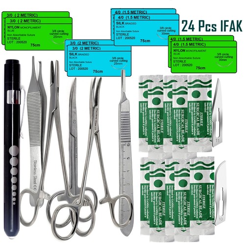 Pezzi kit sutura chirurgica - kit,