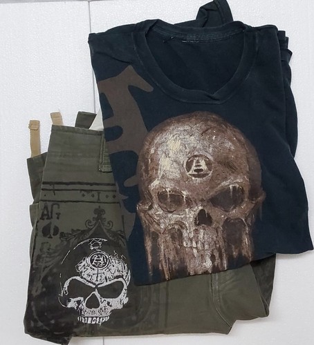 Shirt alchemy gothic skull - gothic, +