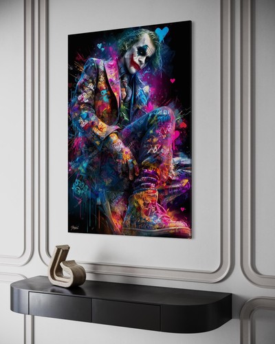 Quadro tela joker batman - su,