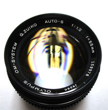 Olympus zuiko auto 55mm - zuiko, f1.2