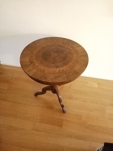 Tavolino rotondo antico - rotondo,