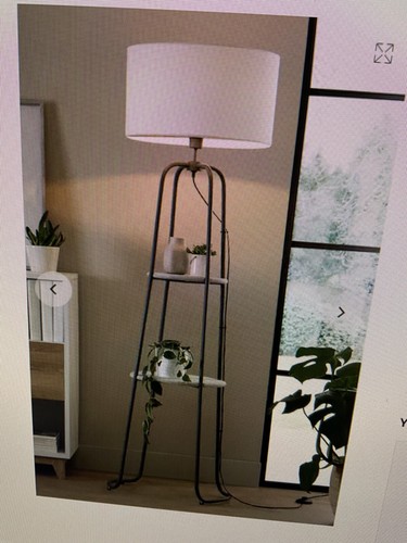 Lampada terra con ripiani - terra,