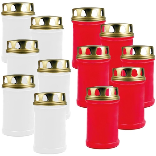 Candela per tomba confezione