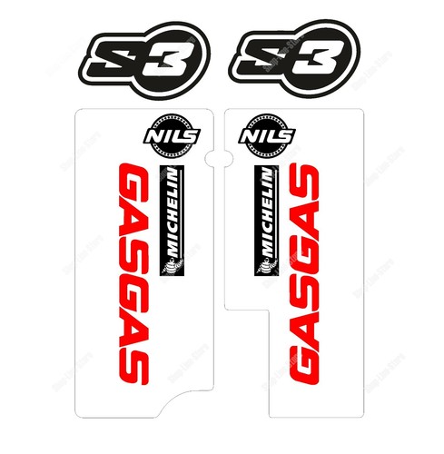 Adesivi stickers forcelle - adesivi,