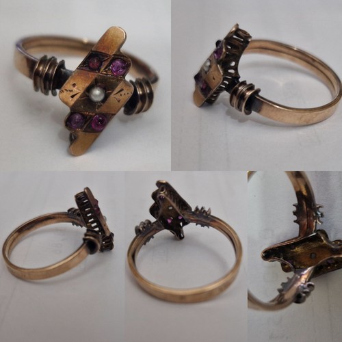 Anello oro antico stile - antico,