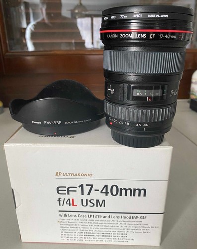 Canon lens 40mm 4l - 17-40mm, usm