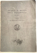 1934 UN'ASCIA DI BRONZO DELLA