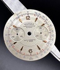 Vintage Oversize Dial Hesperia Chronograph Suisse For Landeron 51