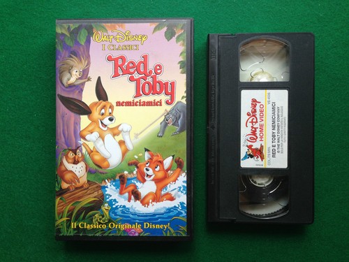 Vhs walt disney red e - disney,