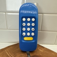 Telefono gioco blu senza fili
