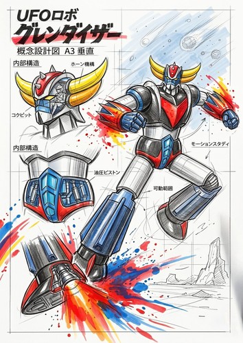 Ufo robot goldrake - ufo,