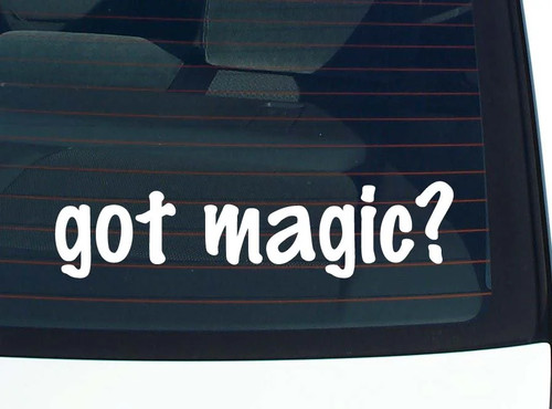 Got magic decalcomania - magic?, auto