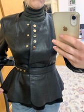 giacca vera pelle donna nuovo