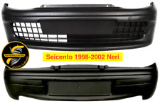 Fiat Seicento Prime Versione 1998 > Kit Paraurti Anteriore e Posteriore Neri 
