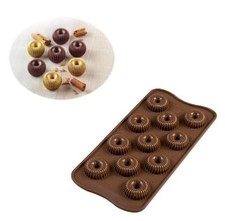 Silikomart Stampo cioccolatini Choco Crown 3D silicone SCG49 corona forno Rotex