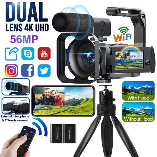 Videocamera doppio - videocamera, 5k