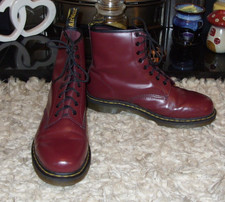 Stivali DR MARTENS 1460 ROSSO