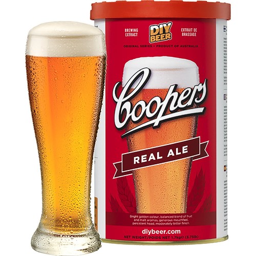 Kit doccia birra coopers real - birra,