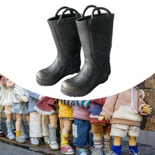 1/6 Scarpe da uomo Stivali da vigile del fuoco Giochi di imitazione Calzature