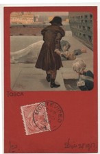 METLICOVITZ illustratore - opera TOSCA  di PUCCINI #19