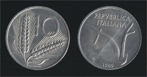 Lire 1989 spighe - spighe,