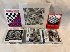 MC Escher 4 Puzzle Lot Buffalo
