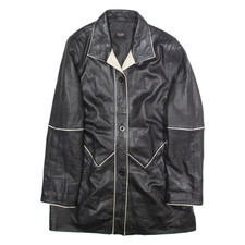 Giacca Donna Nera In Pelle