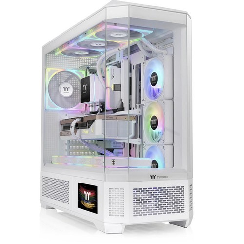 Thermaltake view 600 snow - view,
